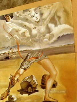 Surrealismo Painting - Pintura mural para Helena Rubinstein Surrealismo